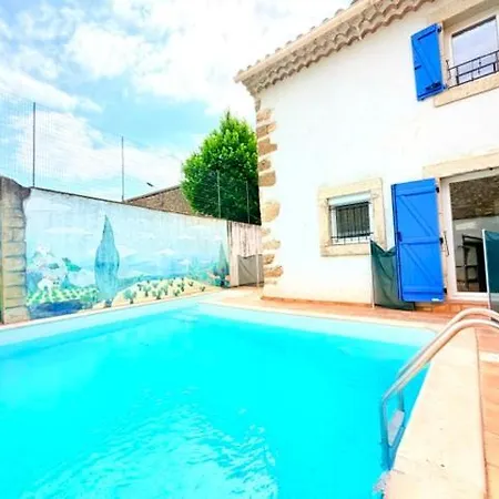 Maison Privee 6 Pers, Piscine, Bbq, Terrace, Wi-fi *